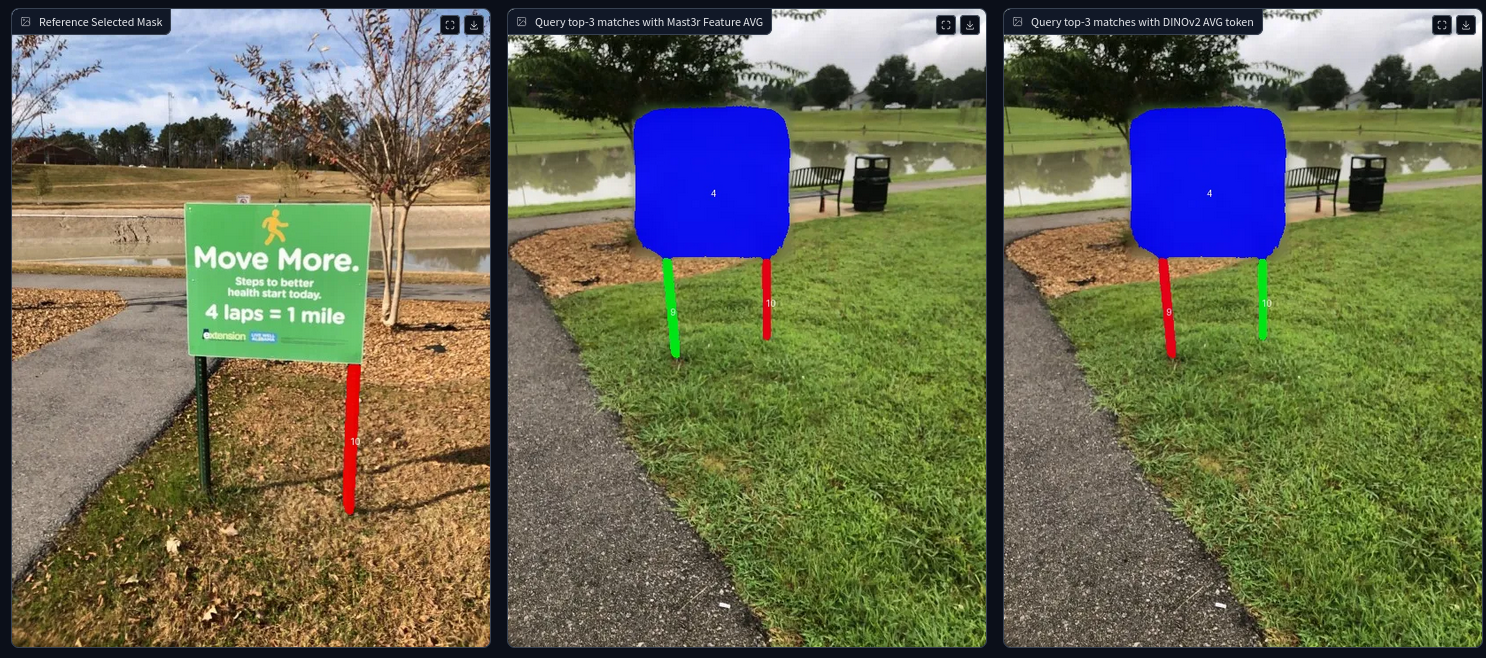 Wide-baseline matching example 2